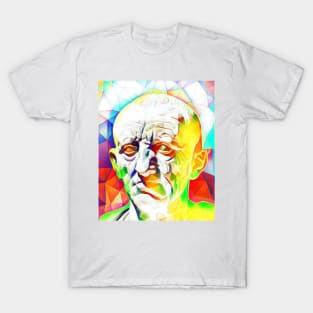 Cato the Elder Colourful Portrait | Cato the Elder Artwork 11 T-Shirt